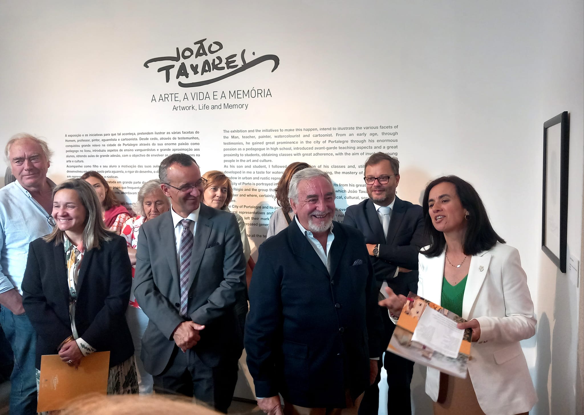 Exposição “João Tavares: A Arte, a Vida e a Memória” inaugurada na Galeria de São Sebastião