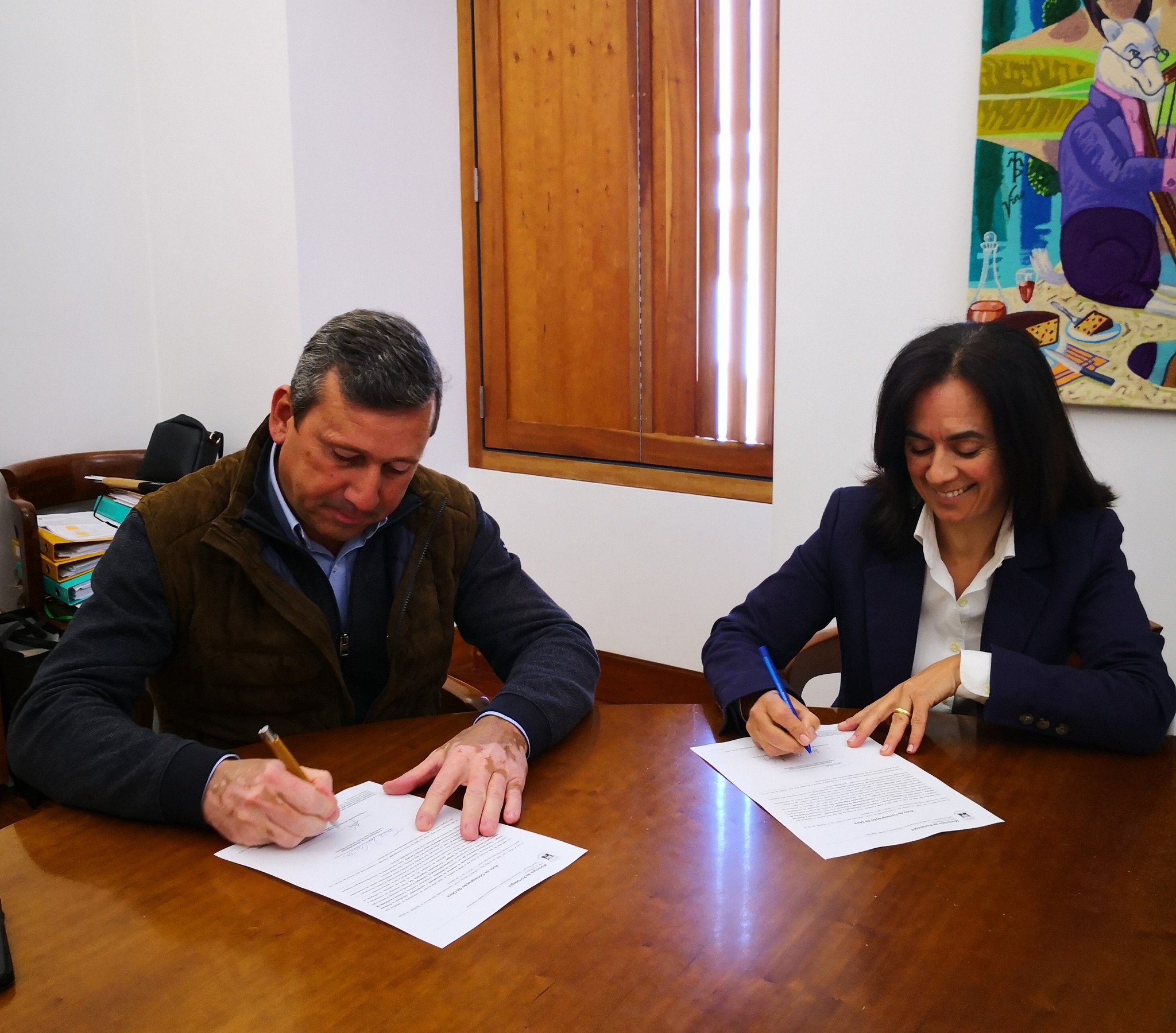 Auto consignação vias