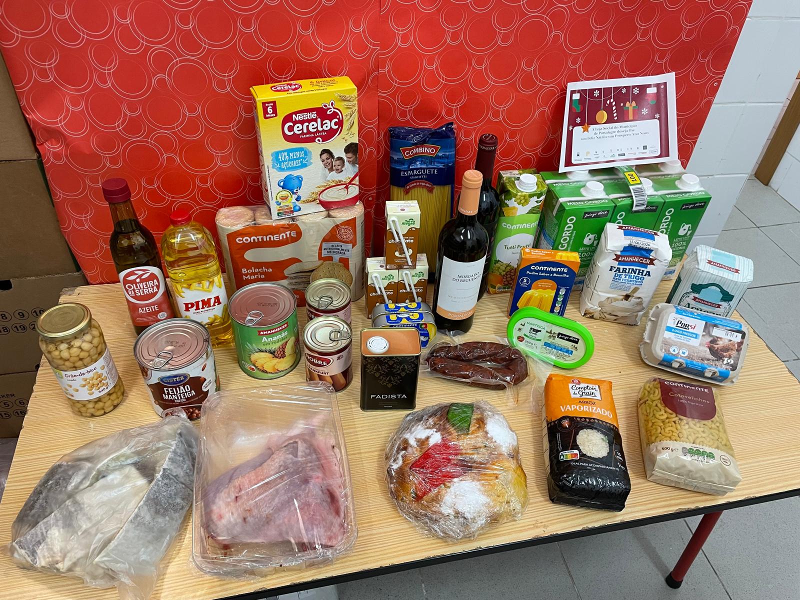 Cabazes de Natal Loja Social 2