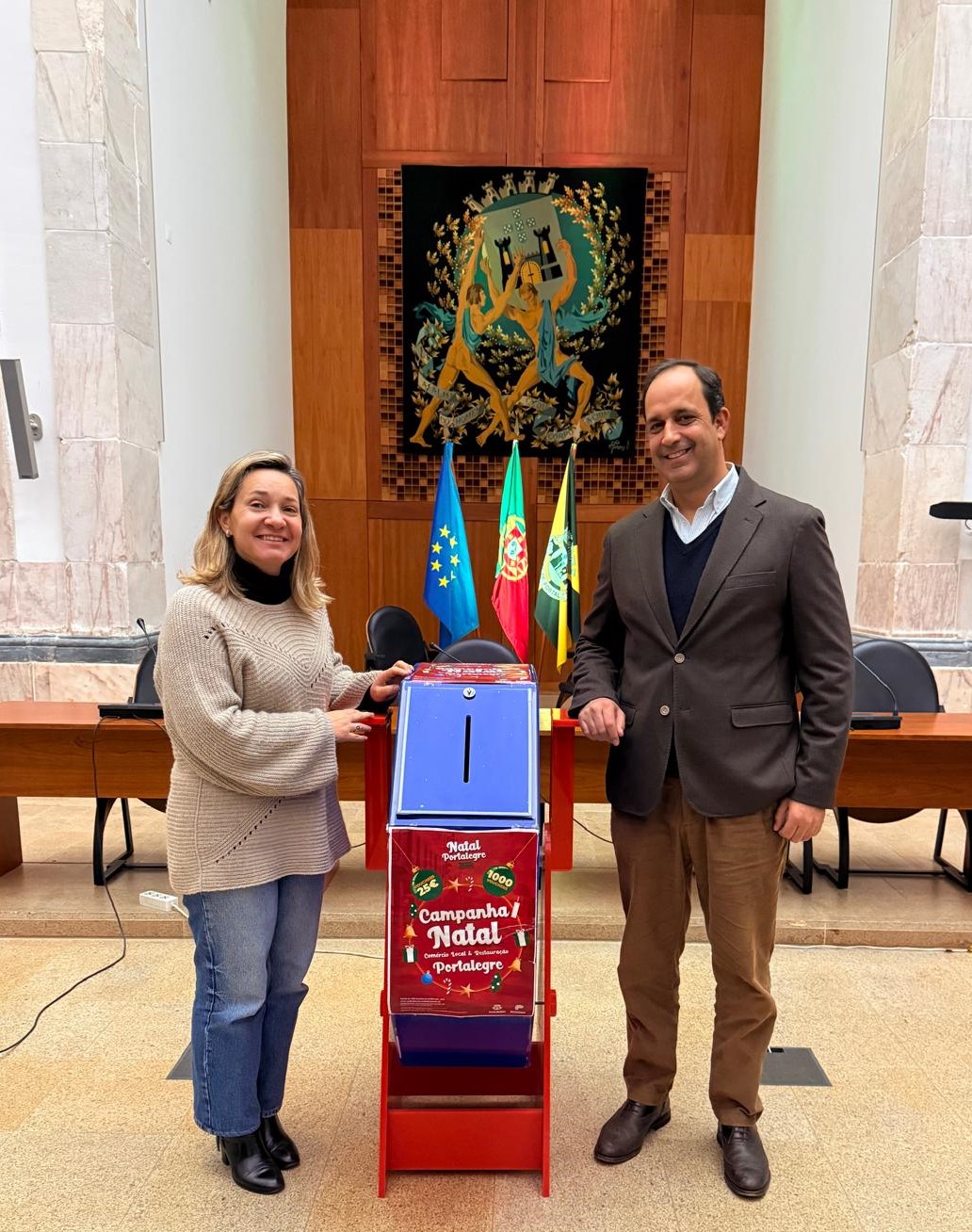 Campanha de Natal do Comércio Local e Estabelecimentos de Restauração do Concelho de Portalegre -